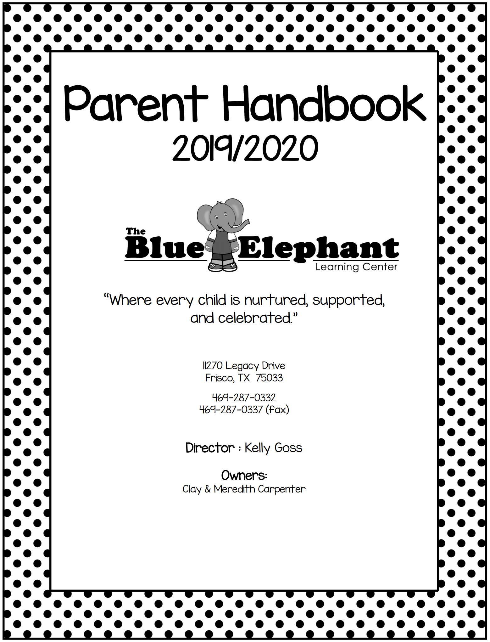 Parents Handbook