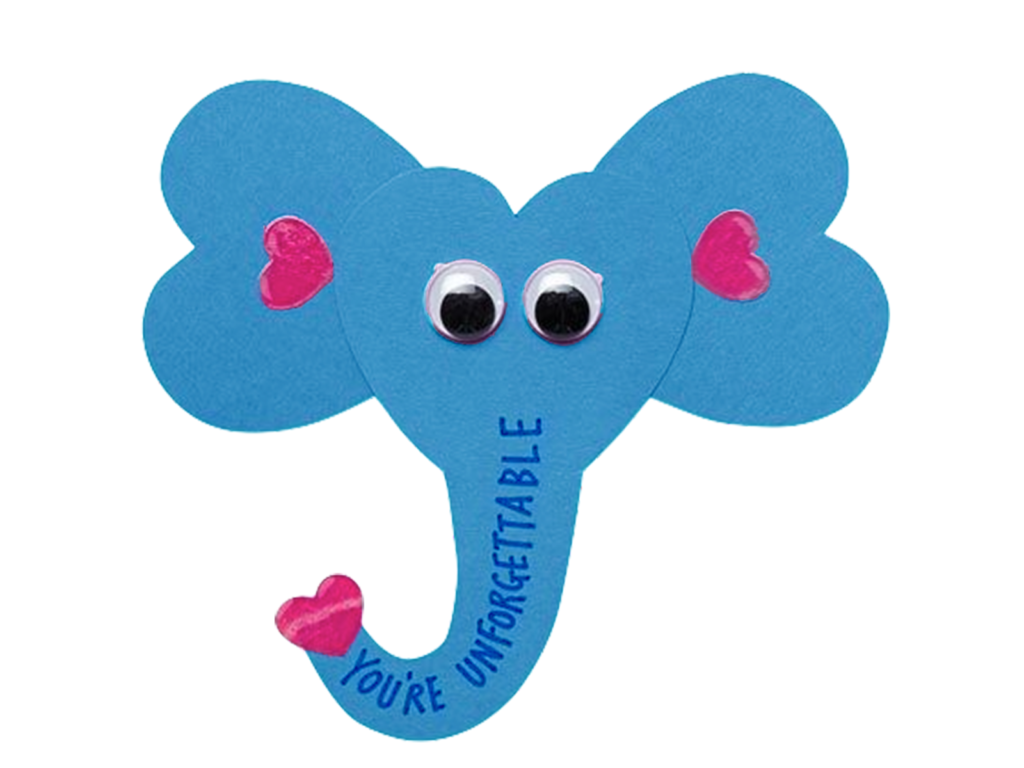 The Blue Elephant "unforgettable" valentine